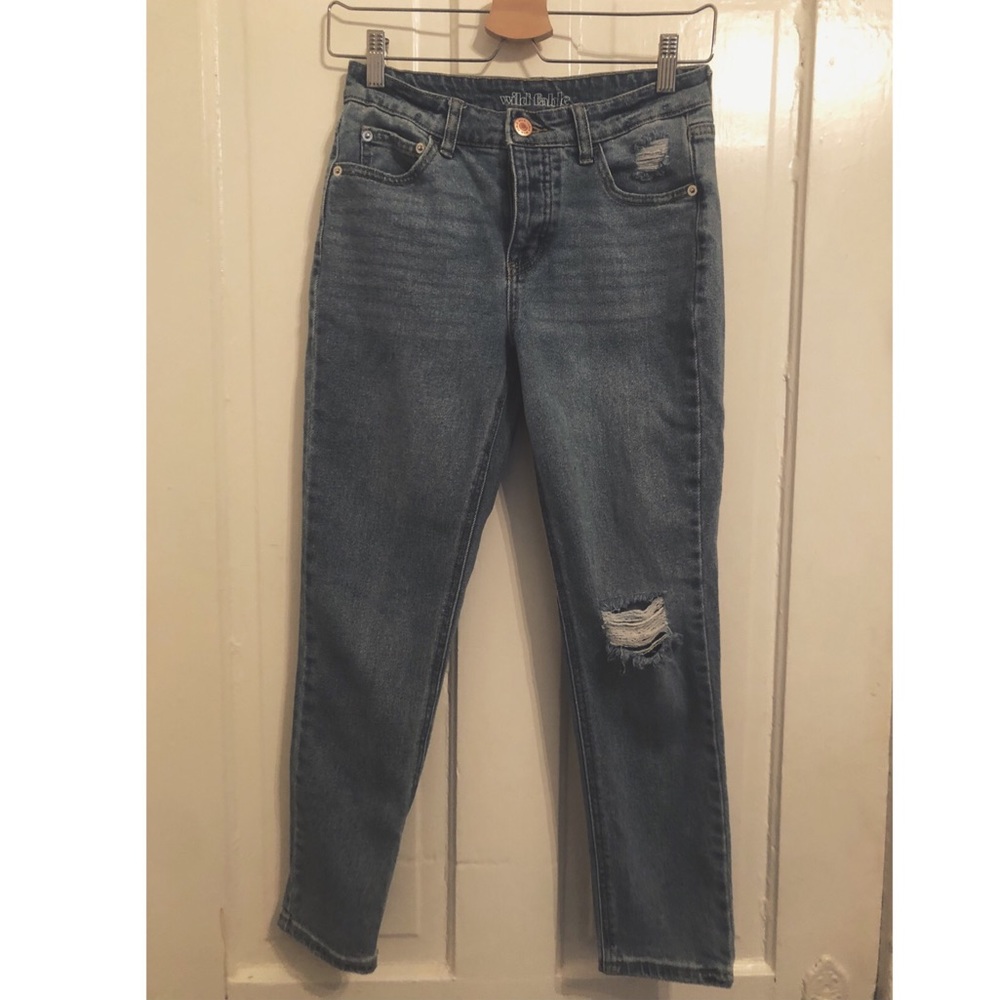 light wash jeans